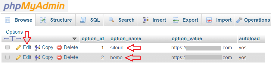 更改地址或编辑URL