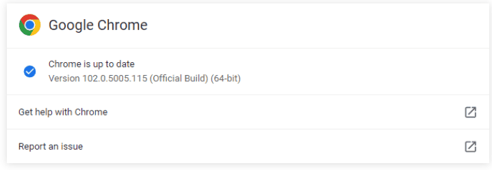 更新浏览器版本