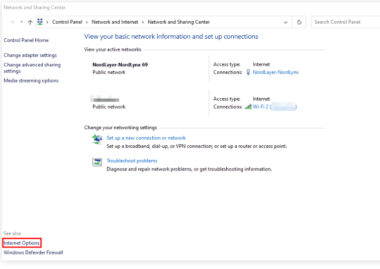 校准系统代理与网络设置